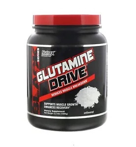 Nutrex Glutamine Drive Support Muscle Growth & Boost Recovery | 1000g Unflavored - Picture 1 of 2