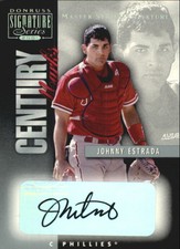 2001 (PHILLIES) Donruss Signature Century Marks Masters Series #12 Estrada