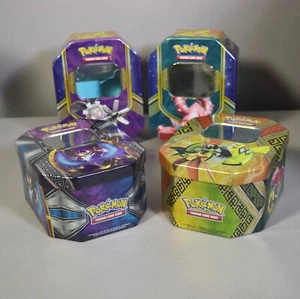 Pokemon Juegos Tarjetas Vacías Coleccionista Caja de Hojalata Mediana 2016-2017 - Tu Elección - Imagen 1 de 27