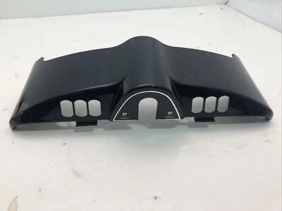 OEM HARLEY DAVIDSON 17 FLHXSE CVO Fairing Switch Dash Panel Cover Starfire Black - Image 1 of 4
