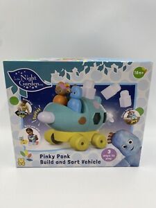 In The Night Garden Pinky Ponk Build And Sort Vehicle  Shape Sorter NEW SEALED