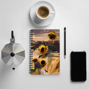 sunflower notebook - Picture 1 of 2