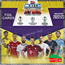 Topps Match Attax EuropA Champions League 2022/23 FOIL LEGEND LIMITED CARDS