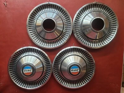 Jeep Cherokee CJ J 1976-1988 4x4 Truck Wagoneer tapacubos 15" 239 cubiertas de rueda Foto 1 de 4