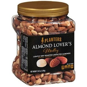 Planters Almond Lover's Medley Light Dry Roasted Almonds 1.04 kg Natural NO SALT - Picture 1 of 1