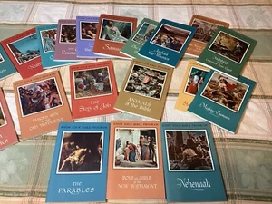 Know Your Bible Study Program Konvolut 20 Bücher in 4 Schubersets 60er Jahre - Bild 1 von 7
