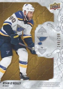 19-20 CUBIERTA SUPERIOR GRABADA RYAN O'REILLY/299 #12 AZUL ST. LOUIS - Imagen 1 de 1