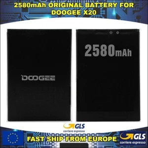 AKKU BATTERY DOOGEE X20 BAT17582580 AKKU 2580mAh GARANTIE ITA - Bild 1 von 2