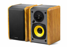 EDIFIER R1010BT 2.0 BT Soundsystem Braun Bluetooth Lautsprecher System Holz 