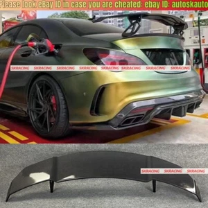 PARA MERCEDES CLA250 CLA45 AMG W117 2014-19 ASPECTO CARBONO ALERÓN MALETERO - Imagen 1 de 20
