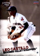 2014 Mahoning Valley Scrappers Choice #4 Leo Castillo Dominican Republic DR Card