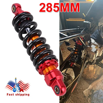 Amortiguador trasero 1200 lb 285 mm 11" para Dirt Pit Bike Trail ATV Yamaha PW80 Foto 1 de 4