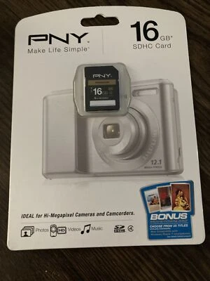 NEW PNY 16GB Memory Card Free Shipping - Image 1 of 2