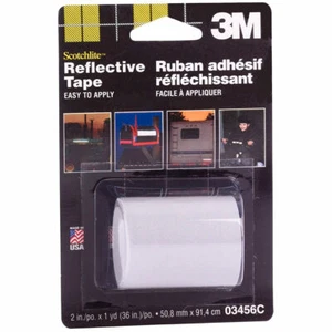 3M 03456 Scotchlite Reflective Tape 2 in x 36 in Silver - Picture 1 of 1