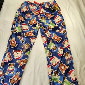 South Park Christmas Reindeer Pajamas Mens XL PJs Lounge Bottoms Pants Elastic
