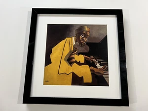 PIANO MAN by Justin Bua Framed Art Print 11 x 11 - Bild 1 von 1