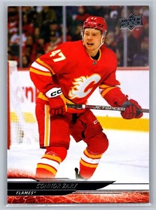 2024-25 Upper Deck #32 Connor Zary Calgary Flames - Picture 1 of 2