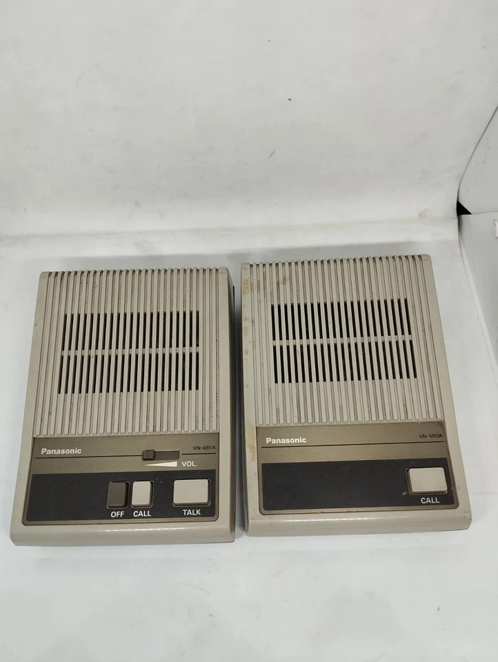 Sistema de intercomunicación Panasonic VN-481A y VN-580A de colección llamada hecho en Japón sin probar Foto 1 de 4