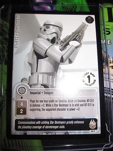 STAR WARS CCG JEDI KNIGHTS CARD MINT/N-MINT 1ST DAY 96C COM NT-311 SQUAD POINT.. - Picture 1 of 2
