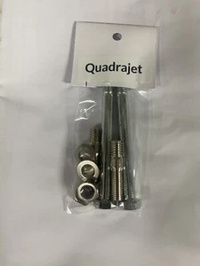 Quadrajet Carburetor Mounting Kit Bolts Studs Holden 253 308 350 - Picture 1 of 2