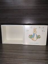 Peter Rabbit Wood Trinket Box Beatrix Potter Wood Collection Eden Gift Nursery 