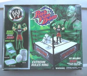 wwe wwf ljn classic superstars extreme rules ring w/rob van dam wrestling figure - Picture 1 of 2