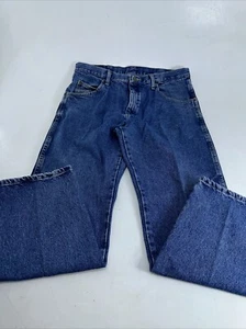 Jeans Wrangler Denim Azul Para Hombre 36x29 Calce Regular Usados - Imagen 1 de 11