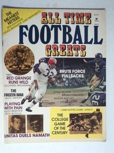 1974 All Time Football Greats Magazine Brown Unitas Namath   - Picture 1 of 1