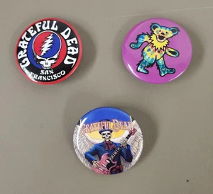 Small Button Pins - Grateful Dead - Picture 1 of 1