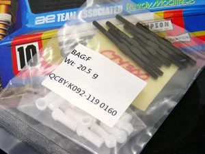 Team Associated RC10 Graphite Team Car CE Complete Tie Rods Turnbuckles Ballcups - Picture 1 of 4