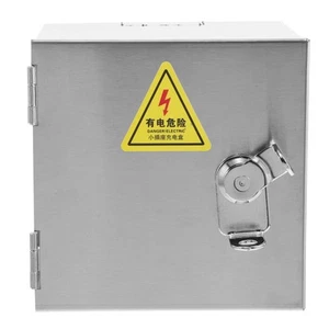 Caja de enchufe de carga impermeable exterior eléctrico acero protector toma de corriente cubierta - Imagen 1 de 12