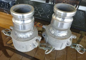 DIXON FIRE HOSE NOZZLE COUPLING VALVE H250 (200-E-AL) 2 & 3" OPENINGS - Picture 1 of 7