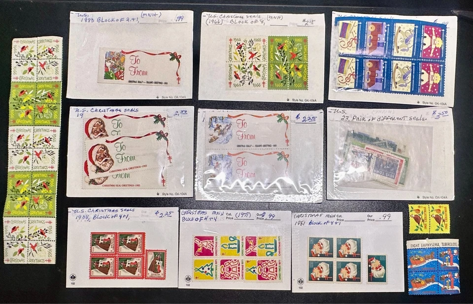 B452, Christmas & Easter Seal Collection - Image 1 of 1