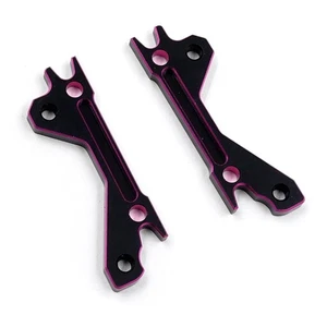 3Racing 1/10 4WD On-Road Cero Ultra Bulkhead Cover Standard 2pcs Black #SAK-C128 - Picture 1 of 3