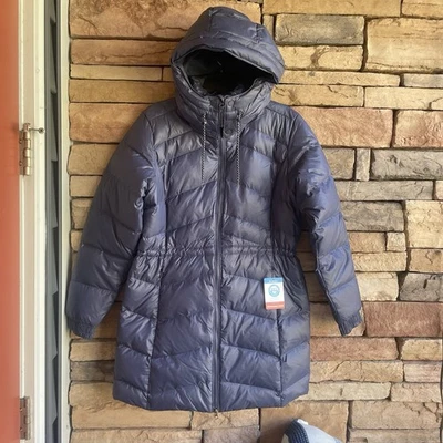 Chaqueta de plumón Columbia azul Icy Heights ll nueva con etiquetas para mujer grande Foto 1 de 4