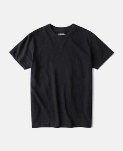 Camiseta tubular con refuerzo de algodón Bronson's Heavyweight EE. UU. - negra - Imagen 1 de 15