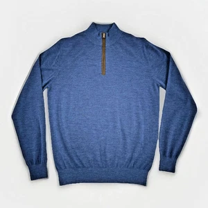 Peter Millar Excursionist Flex Merino Wool Pullover Men’s Medium MSRP $378 - Picture 1 of 5