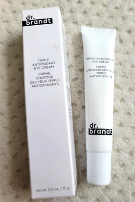 NIB Dr. Brandt Triple Antioxidant Eye Cream 15g, 0.5 oz - Image 1 of 4