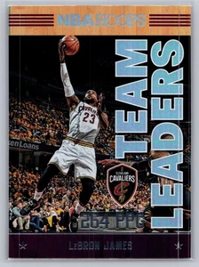 2017-18 Hoops #2 LeBron James Team Leaders - Bild 1 von 2