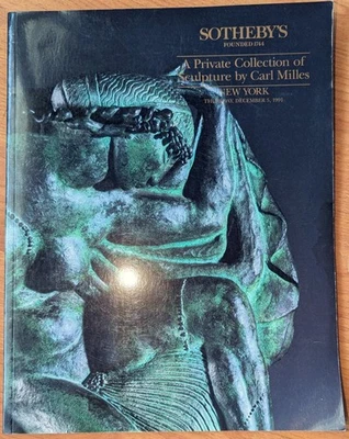 A Private Collection of Sculpture by Carl Milles Vintage Sotheby's Sculpture Art - Image 1 of 4