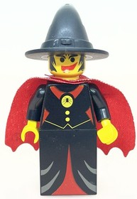 LEGO&reg; - Minifigure Castle Fright Knights Witch + Cape Set 6037 - cas032 cas215