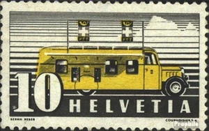 Schweiz 311I (kompl.Ausg.) postfrisch 1937 Automobilpostbüro EUR 0,9 - Bild 1 von 1