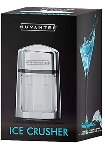 Ice Crusher Nuvantee Manual Hand Crank Crushers Stainless Steel Blades / New - Picture 1 of 9