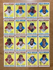 2023 Topps Series 2 1988 Redux All Stars Aaron, Clemente, Judge, Jeter-You Pick