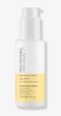 Paul Mitchell Clean Beauty Volumizing Liquid Vegan 3.4oz/100ml **NEW** - Image 1 of 2