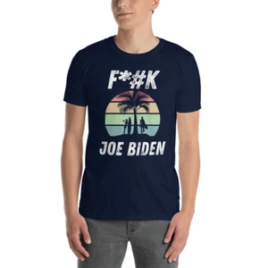 F*#K Joe Biden, F Joe Biden Surfers and Sunset Tshirt - Bild 1 von 4