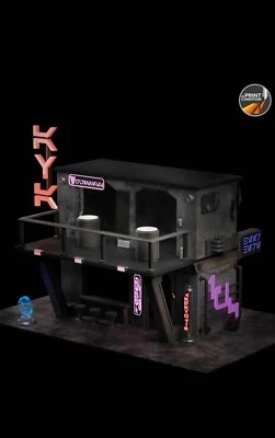 Concept Coruscant Building Diorama for 3.75 in (1:18) Figure - Image 1 of 4