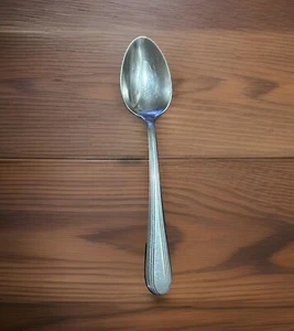 Silco USA Soup Serving Spoon Dinner Flatware 1 count Mid Century Deco - Afbeelding 1 van 4