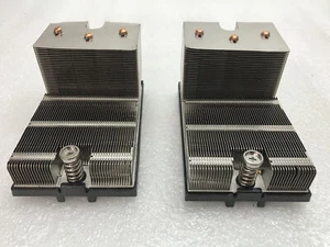 Pair of Dell PowerEdge R720 CPU Cooling Server Heatsink 05JW7M 5JW7M - Picture 1 of 5