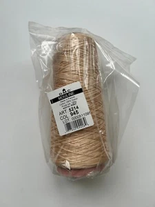 DMC 945 Tawny Beige Cream COTTON CROSS STITCH EMBROIDERY THREAD CONE - Picture 1 of 1